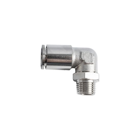 Metal Pu Fitting Elbow 12mm 1/4" M